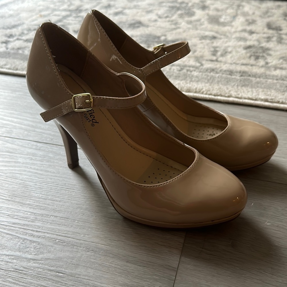 Tan Pumps Size 9.5